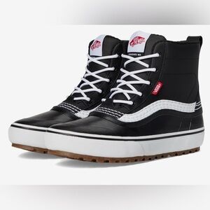 Vans U MTE™ Standard Mid Waterproof women’s SIZE 10 NEW BLACK/ White in color